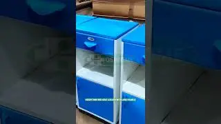Hospitime Patient's Bed Side Cabinet | Hospital Furniture Manufacturer