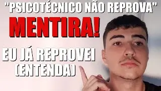 Se você vai fazer psicotécnico do concurso, assista isso antes