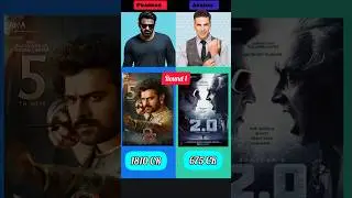 Prabhas vs Akshay Kumar &ndash; Top 3 Highest Grossing Movies 🔥 Who's the Real Box Office King?