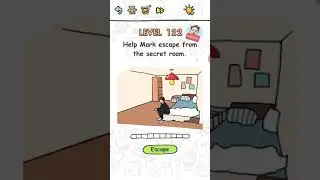 Help Mark Escape From The Secret Room || In Brain Test || Level 122