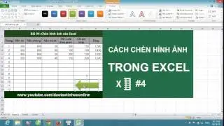 Hướng dẫn sử dụng Excel cơ bản  Cách chèn hình ảnh vào Excel
