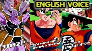 GLOBAL! AGL GINYU ENGLISH ACTIVE SKILL & SUPER ATTACKS! Dragon Ball Z Dokkan Battle