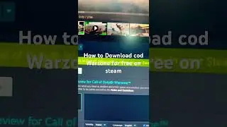 How to Download cod Warzone for free on steam