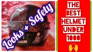 Best Helmet Under 1000 | Studds Jetstar Vintage Ownership Review | 4 Points to Know | @sauravtupai