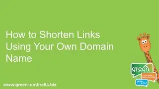 How to Shorten Links Using Your Own Domain Name