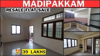 (Sold)39 Lakhs🤩Resale flat sale in chennai madipakkam/near tambaram velachery road #resaleflat