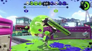 Kensa Dynamo Roller Rainmaker Wahoo World - Rank X - Splatoon 2