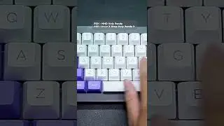 MMD Holy Panda #short #shorts #holypanda #asmr #switch #keyboard #mechanicalkeyboard