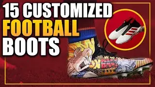 15 Best Custom Football Boots I Famous Players and their Unique Boots