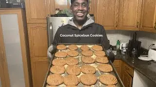 How to make Delicious Coconut Spice bun Cookies!