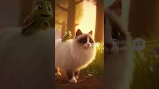 Season3 EP75A Fantasy Realm Ruled by a Ragdoll #cat #ai #short #cats_of_instagram#adiaava#guessthes