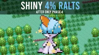SHINY 4% RALTS! In RSE Fullodds After ONLY 4 PHASES! 44,668re TOTAL!