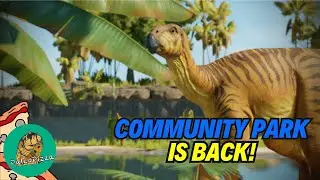 Общественный парк 1.0, вольер для игуанодонов!