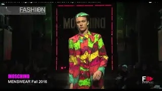 MOSCHINO Highlights Menswear Fall 2016 by Fashion Channel