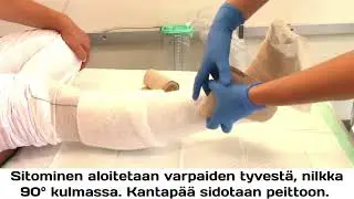 Tukisidos sääreen