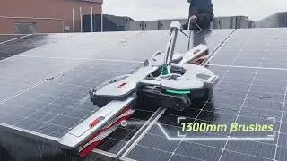 Introducing Ultralight Water-Based Solar Panel Cleaning Robot