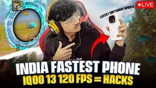 IQOO 13 INDIA FASTEST PHONE | 144 FPS  TEST WITH METER 😲🔥#iqoo13 #bgmi #argodytislive