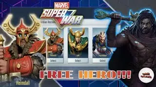 Free Hero on Marvel Super War | Complete The 7 days Login and Choose 1 of 3 for free!!!