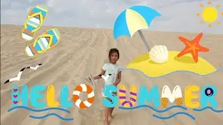Sand Dunes in  Qatar | Sea line |  Summer 2019 #summerinqatar