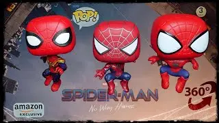Funko Pop! Spider-Man No Way Home | Amazon exclusive 3 pack