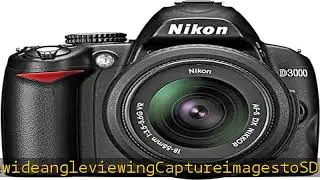 Nikon D3000 10.2MP Digital SLR Camera with 18-55mm f/3.5-5.6G AF-S DX VR Nikkor Zoom Lens