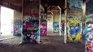 Graffiti Pier Philly short part 2: Abandoned, Roadside and Historic