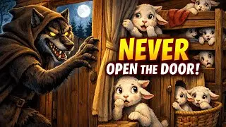 The Wolf and the 7 Little Goats A Lesson They NEVER Forgot! 🐐🏠