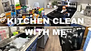 KITCHEN CLEAN WITH ME | CLEANING SUPPLIES | 2022 | Julie Knapp