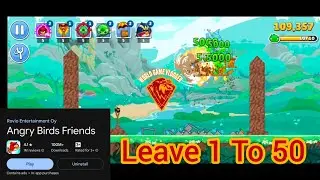 🟡 / angry bird friends / angry bird / angry bird friends level 1 to 50 / @WorldGameVlogger