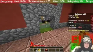 Searching for Presents on the Edgecraft Public Server!  (PART 1) (Streamed Dec 25, 2017)