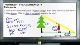 Indirect Measurement: Examples (Basic Geometry Concepts)