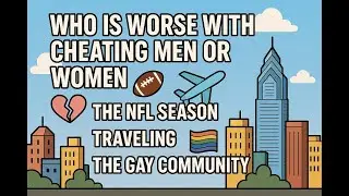 Episode 81- Who Worse With Cheating Men or Women? NFL Season, Traveling, and the Gay Community