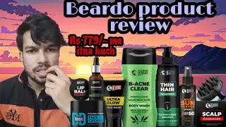 Beardo Product Review & Unboxing || good or bad? 🤔 mens product review @beardo.official #beardo