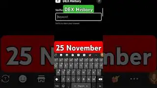DEX History Blum verification code | DEX History Blum keyword code TodayDEX History