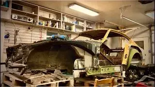 Datsun 240z Restoration - Firewall and Floor Replacement