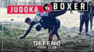 JUDOKA vs BOXER | MMA-Streetfight | DEFEND