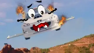 Mission Impossible: Crazy Flying Car Escapes Police | Funny Animated Short Film | Woa Doodland