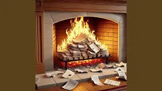 The Sweet Crackle of Paper Bills Burning