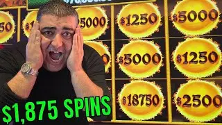 $1,875 SPINS & DOZENS OF JACKPOTS ON MILLION-DOLLAR DRAGON LINK 😳