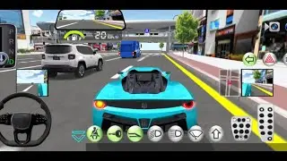 3D Driving Class Gameplay 🚗 | Realistic Car Driving & Parking Simulator (Android & iOS)