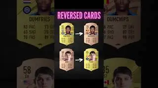 REVERSED CARDS #fifa23 #football #fut #fifa #soccer #shorts