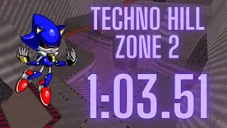 SRB2 v2.2.13 Metal Sonic speedrun: Techno Hill zone 2 in 1:03.51