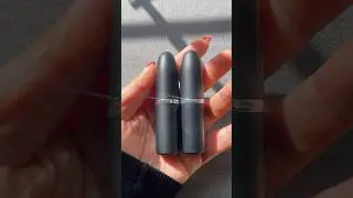 &ldquo;Twig Twist&rdquo; vs &ldquo;Soar&rdquo; MACximal matte lipstick swatch ❤️