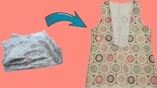 Sewing Tutorial: A Killer, Stylish Vest with Just One Meter of Fabric! 💥
