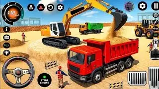 City Construction JCB Excavator 3D - Heavy Crane Driving Simulator - Android Gameplay