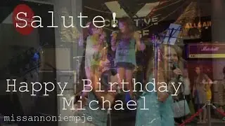 Sapphire & Skye {Salute} Happy Birthday Michael