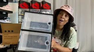 Unboxing Kuject Shoe Storage Boxes and Assembly