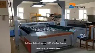 Co2 Laser Cutting Machine 150W With Top Camera