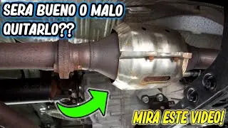 ES BUENO O MALO QUITAR EL CATALIZADOR DE NUESTRO AUTO🚘/POR ESTA RAZ&Oacute;N NO SE DEBE DE QUITAR😲!!