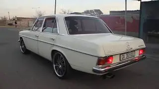 W115 Mercedes Benz V8 Burnout LEXUS 1UZ Engine Swap in Soweto, South Africa